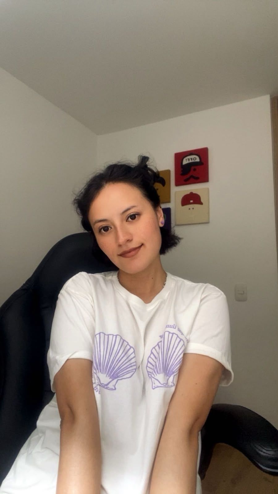 Sthefany Martinez, psicóloga, en sesión online